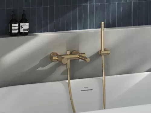 Revers fali kádcsaptelep zuhanyszett nélkül RV 022.60CH, champagne