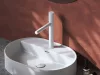 Revers álló mosdócsaptelep 285 mm leeresztő nélkül RV 014.10WHM, matt fehér