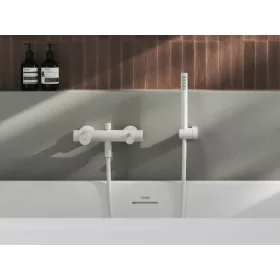   Revers fali kádcsaptelep zuhanyszett nélkül RV 022.10WHM, matt fehér