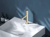 Revers álló mosdócsaptelep 220 mm leeresztő nélkül RV 012A.60CH, champagne