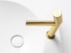 Revers álló mosdócsaptelep 220 mm leeresztő nélkül RV 012A.60CH, champagne