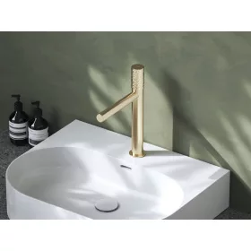   Revers álló mosdócsaptelep 285 mm leeresztő nélkül RV 014A.60CH, champagne