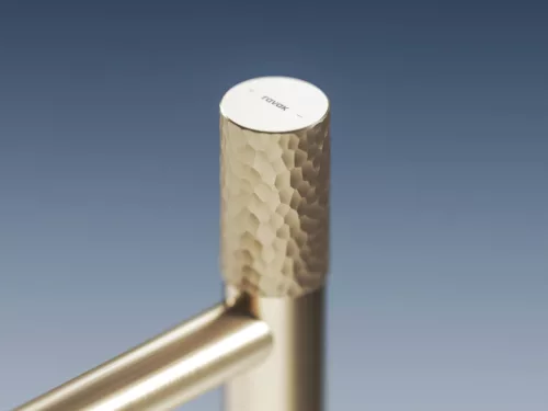 Revers álló mosdócsaptelep 375 mm leeresztő nélkül RV 015A.60CH, champagne