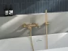 Revers fali kádcsaptelep zuhanyszett nélkül RV 022A.60CH, champagne