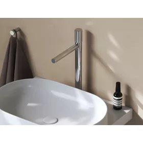   Revers álló mosdócsaptelep 375 mm leeresztő nélkül RV 015.00CR, króm