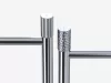 Revers bidécsaptelep 190 mm lefolyó nélkül RV 056.00CR, króm