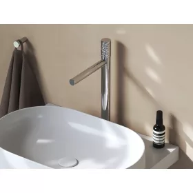   Revers álló mosdócsaptelep 375 mm leeresztő nélkül RV 015A.00CR, króm