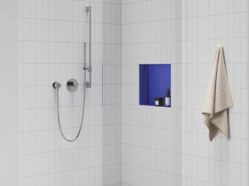 Ravak Fali zuhany csatlakozó 701.00CR, króm X07P004