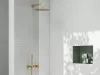 Fali csatlakozó zuhanyfejhez 702.60GLB, Gold Brushed