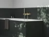 Zuhanygégecső 150 cm, műanyag 913.60GLB, Gold Brushed