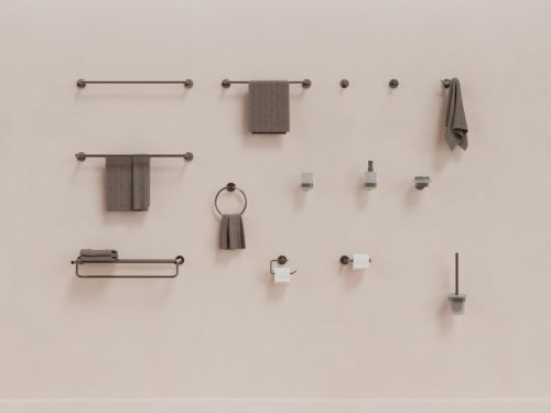 Kona KN 100.20GB dupla akasztó, szálcsiszolt grafit