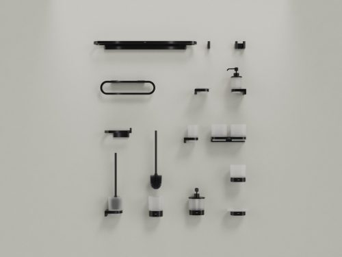 Chrome CR II 110.20BLM akasztó, matt fekete