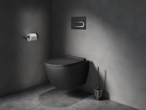 Chrome CR II 400.20BLM WC-papír-tartó, matt fekete