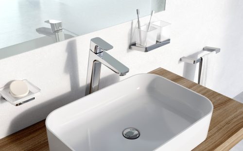 10° dupla pohártartó TD 220.00CR, króm, üveg