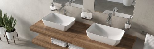 10° dupla pohártartó TD 220.00CR, króm, üveg