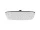 Ravak Fejzuhany ABS, szögletes, 250mm 983.10CR/WH, króm/ fehér X07P347