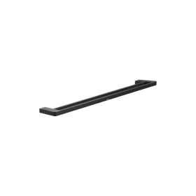 10° dupla törölközőtartó 63 cm TD 320.20BL, fekete