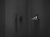 Ravak Zuhanygégecső 150 cm SatinFlex 913.22BLM, Black Matt X07P671