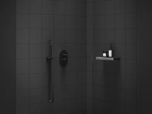 Ravak Zuhanygégecső 150 cm SatinFlex 913.22BLM, Black Matt X07P671