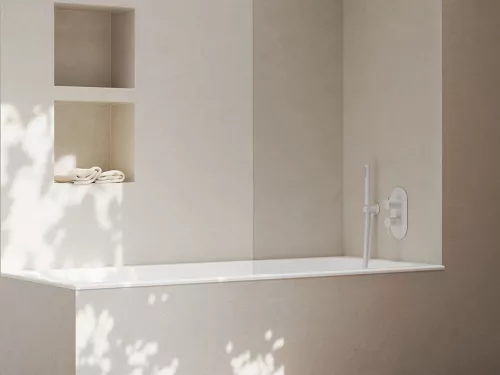 Ravak Zuhanygégecső 150 cm műanyag 913.12WV, White Velvet X07P683