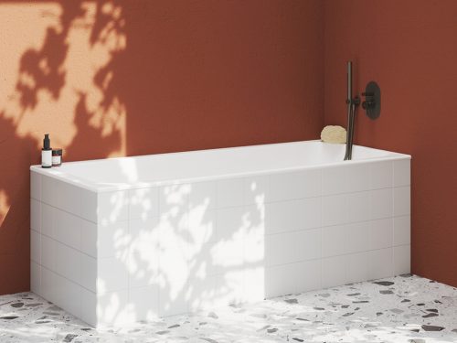 Ravak Zuhanygégecső 150 cm műanyag 913.22GB, Graphite Brushed X07P695