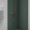 Ravak Esőztető zuhanyfej köralakú 951.60RGB, Rose Gold Brushed X07P706