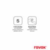 Ravak Espirit vízfeltöltő falikar kádhoz ES 027.20BLM, Black Matt X07P799