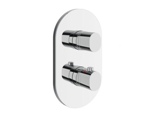 Chrome II falsík alatti zuhanyszett termo CR II 090.02CR.O2.RB071, króm