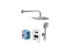 Ravak Classic falsík alatti zuhanyszett CL 091.00CR.O2.RB070, króm X07S016