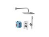 Flat falsík alatti zuhanyszett FL 090.01CR.O2.RB072, króm