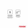 Flat falsík alatti zuhanyszett FL 090.01CR.O2.RB072, króm
