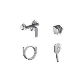 Life fali zuhanycsaptelep szettel, chrom LF 032.00CR+S