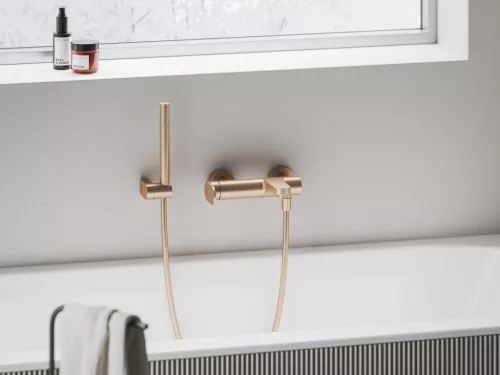 Eleganta fali kádcsaptelep szettel, rose gold EL 022.60RGB+S