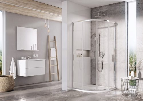 Ravak Blix Slim BLSCP4 90x90 zuhanykabin krómhatású+transparent X3BM70C00Z1