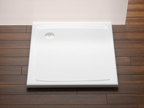 Ravak Perseus Pro Flat 90x90 zuhanytálca fehér XA037711010
