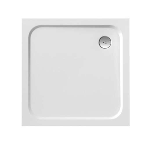 Ravak Perseus Pro Chrome 80x80 zuhanytálca fehér XA044401010