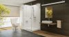 Ravak Chrome Gigant Pro 100x90 zuhanytálca, fehér XA04A701010