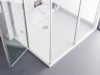 Ravak Chrome Gigant Pro 110x80 zuhanytálca, fehér XA04D401010