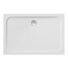 Ravak Chrome Gigant Pro 120x90 zuhanytálca, fehér XA04G701010