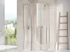 Ravak Chrome Elipso Pro 80 zuhanytálca fehér XA244401010