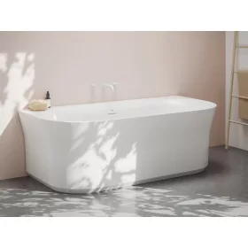   Ravak Ypsilon Wall 178x86 akrilkád, fehér, szabadonálló, fehér lefolyó XC00100028