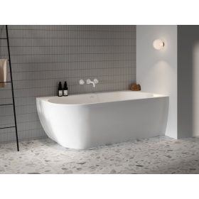   Ravak Freedom Corner 170x80 akrilkád, jobb, fehér, króm túlfolyóval XC00100040