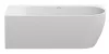Ravak Freedom Corner 170x80 akrilkád, bal, fehér, króm túlfolyóval XC00100041
