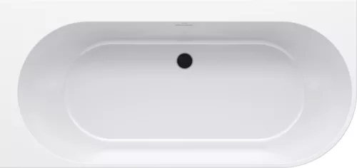 Ravak Freedom Corner 170x80 akrilkád, bal, fehér, króm túlfolyóval XC00100041