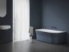 Ravak Ypsilon Wall 178x86, akrilkád, Deepsea Blue/fehér, szabadonálló, fehér lefolyó XC00100070