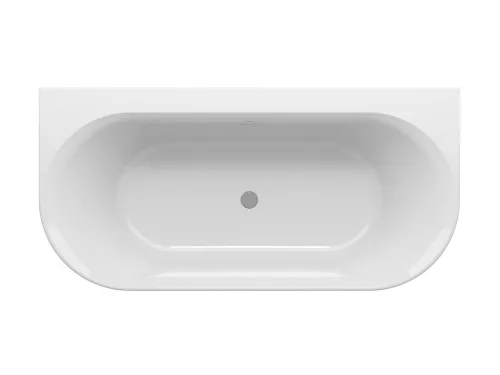 Ravak Ypsilon Wall 178x86, akrilkád, Deepsea Blue/fehér, szabadonálló, fehér lefolyó XC00100070