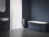 Ravak Ypsilon 180x80, akrilkád, Deepsea Blue/fehér, szabadonálló, fehér lefolyó XC00100071
