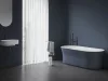 Ravak Ypsilon 180x80, akrilkád, Deepsea Blue/fehér, szabadonálló, fehér lefolyó XC00100071