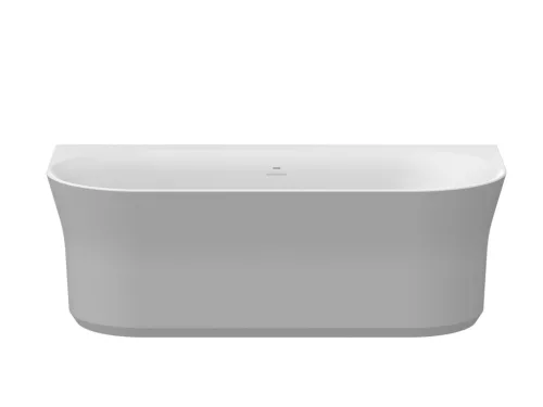 Ravak Ypsilon Wall 178x86, akrilkád, Smoke Grey/fehér, szabadonálló, fehér lefolyó XC00100077