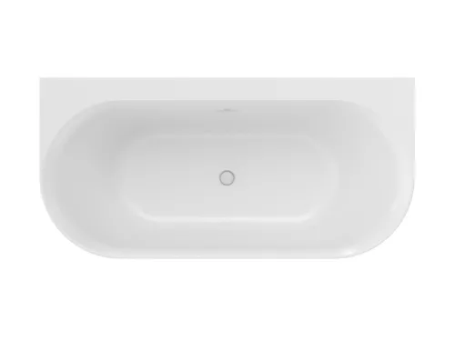 Ravak Ypsilon Wall 178x86, akrilkád, Smoke Grey/fehér, szabadonálló, fehér lefolyó XC00100077